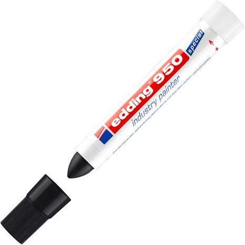 Filzstift edding 950 schwarz 10mm permanent