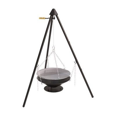 Barbecook Junko – Dreibein-Holzgrill – Grillfläche 60 cm – inkl. Grill Tragetasche