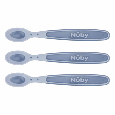 Nûby nuby - hitzeempfindliche Babylöffel - Farbe nicht wählbar - 3 Stk