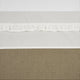Meyco Baby-Rüschenbettlaken – gebrochenes Weiß – 100 x 150 cm – 0,3 Tog