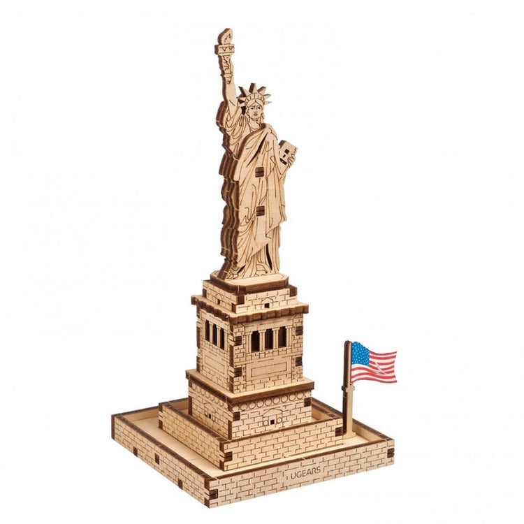 Ugears 3D-Holzmodell - Freiheitsstatue