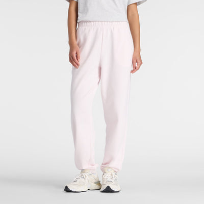 New Balance Sport Essentials French Terry Jogger Damenhose – Pink Salt