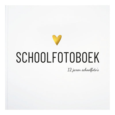 Lifestyle2love Fotobuch „Meine Schule“ – Ausfüllbuch mit Platz für Klassenfotos und Passfotos – Geschenk für Kind –