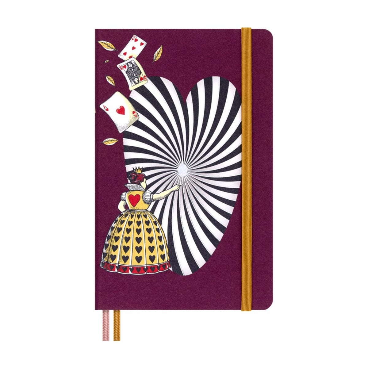 Moleskine Limited Edition – Alices Abenteuer im Wunderland – Notizbuch groß – Hardcover – leer