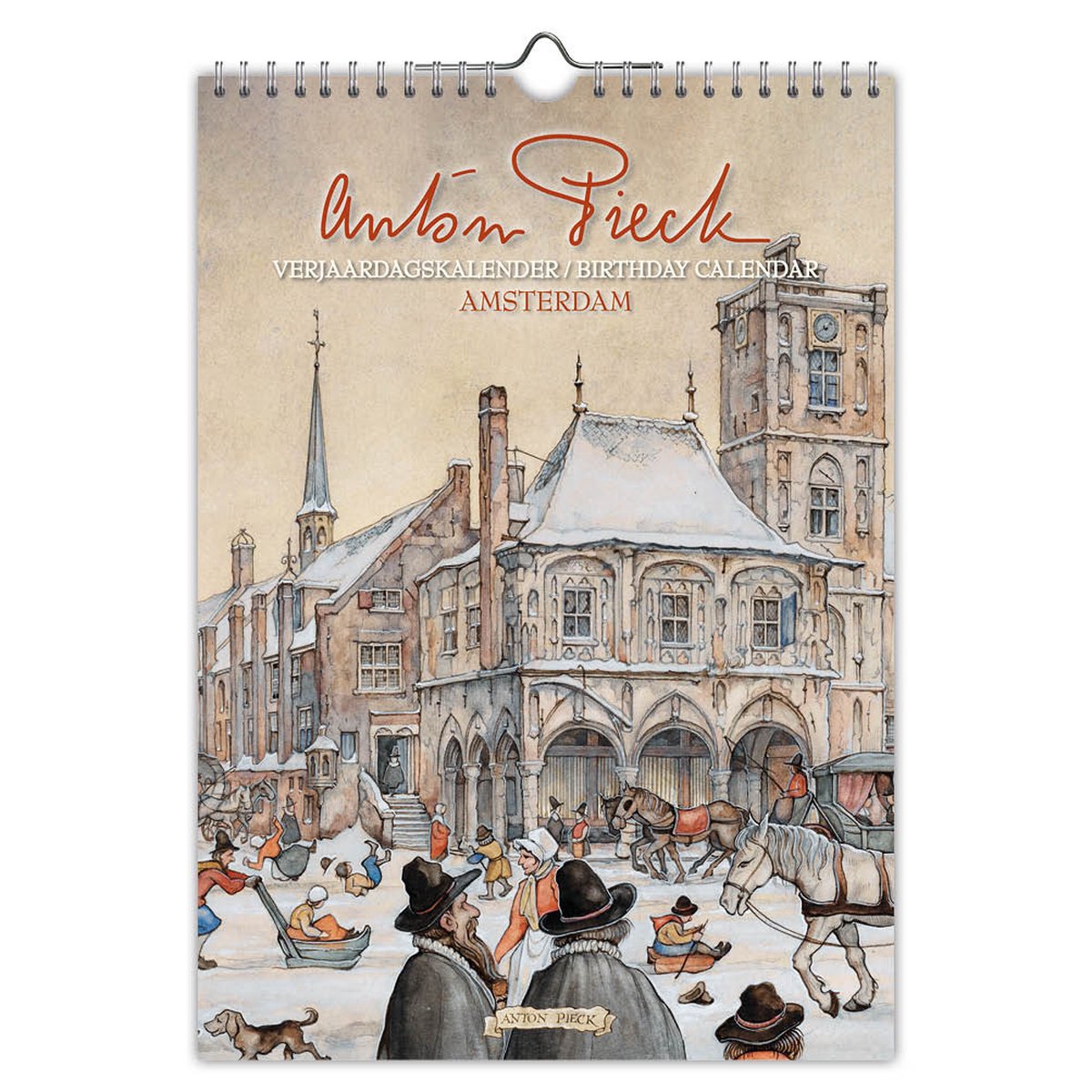 Anton Pieck Amsterdam Geburtstagskalender – A4