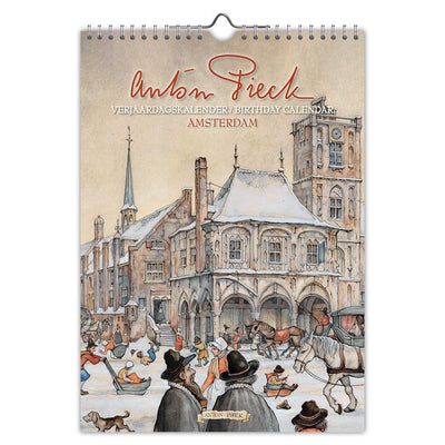 Anton Pieck Amsterdam Geburtstagskalender – A4