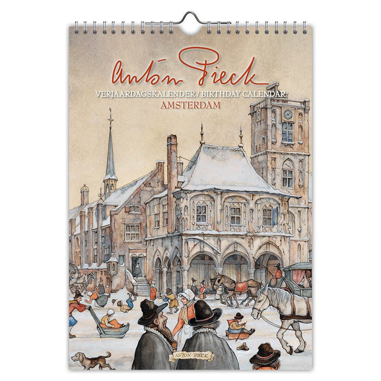 Anton Pieck Amsterdam Geburtstagskalender – A4