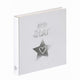 Walther uk-206 Little Star - Babyalbum - Größe 28x30,5 cm - weiß mit Silberfoliendruck