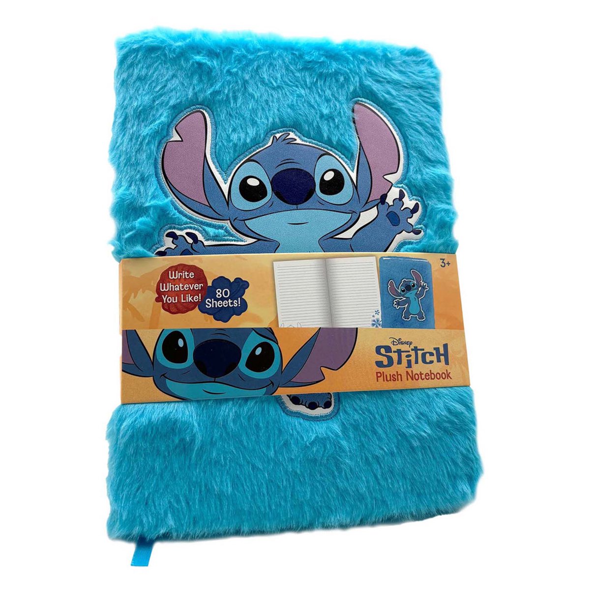 Stitch-Plüsch-Notizbuch