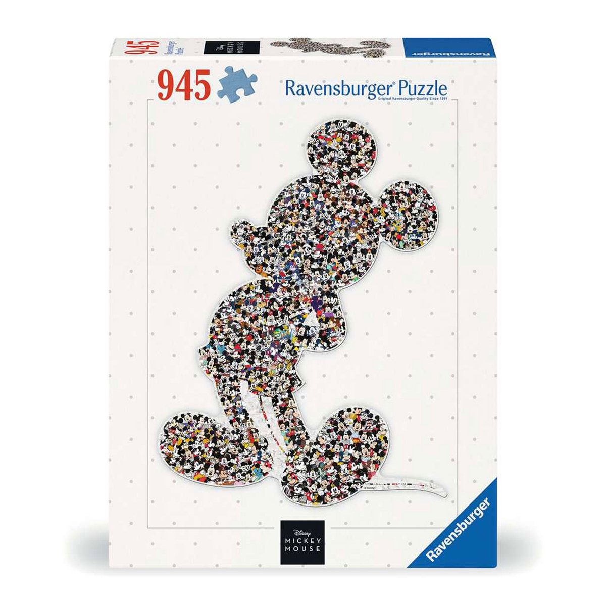 Ravensburger – Disney Micky Maus – geformter Mickey – 940 Teile