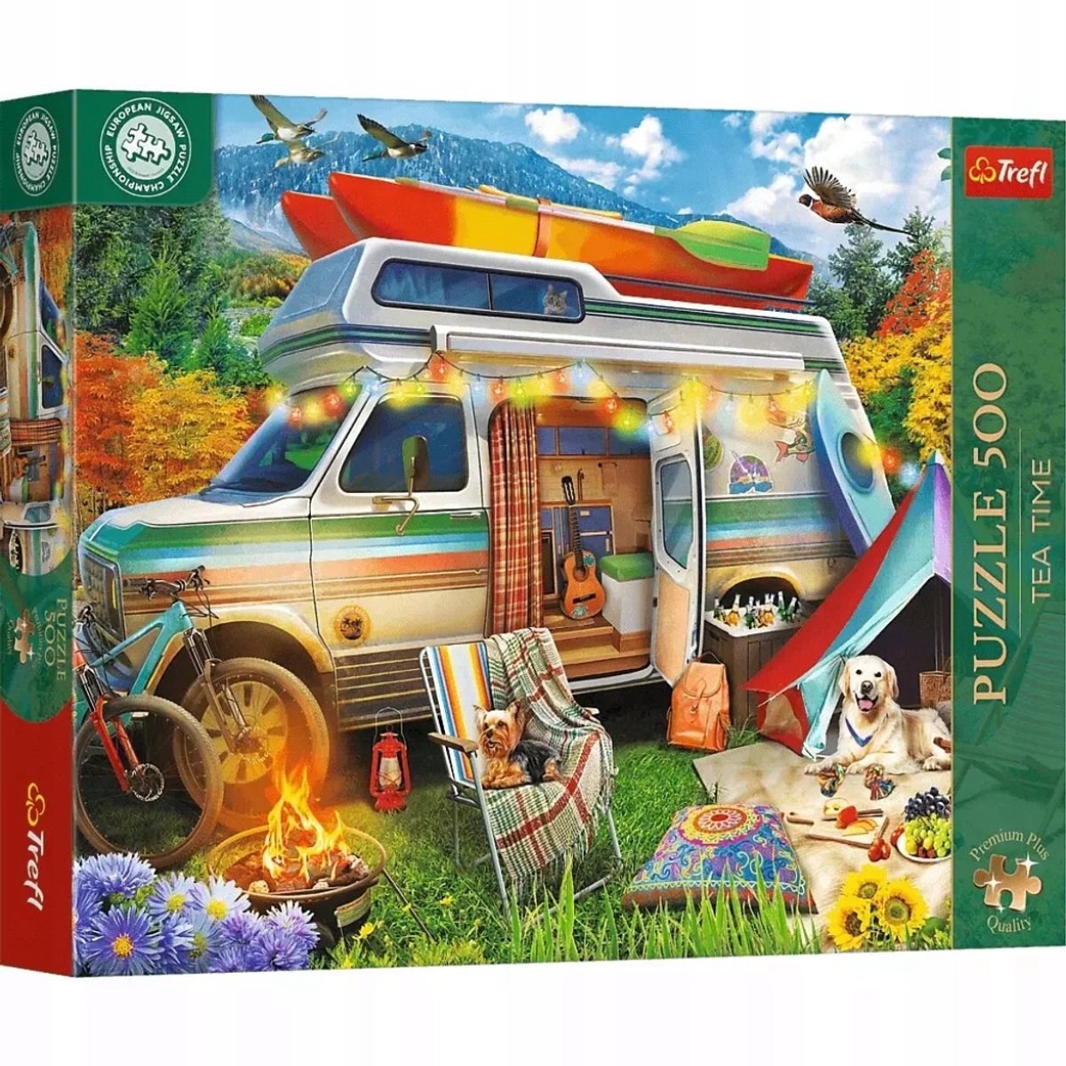 Trefl Puzzle 500 Teile: Tea Time Camper – Premium-Qualität