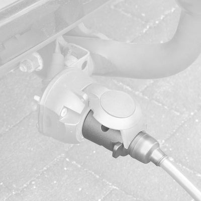 Carpoint Anhängerstecker Kunststoff 7-polig - schwarz