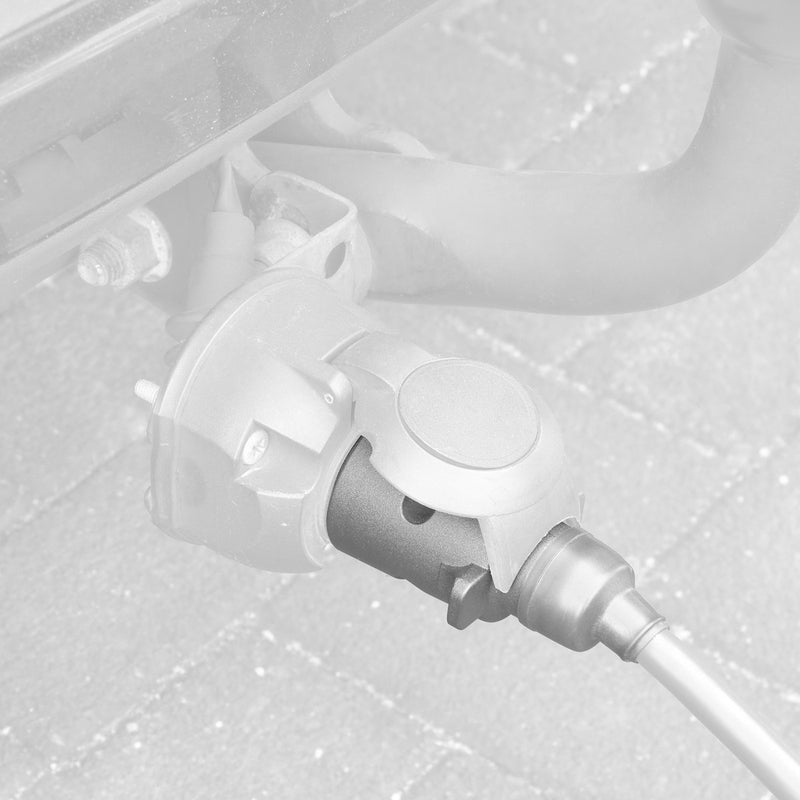 Carpoint Anhängerstecker Kunststoff 7-polig - schwarz