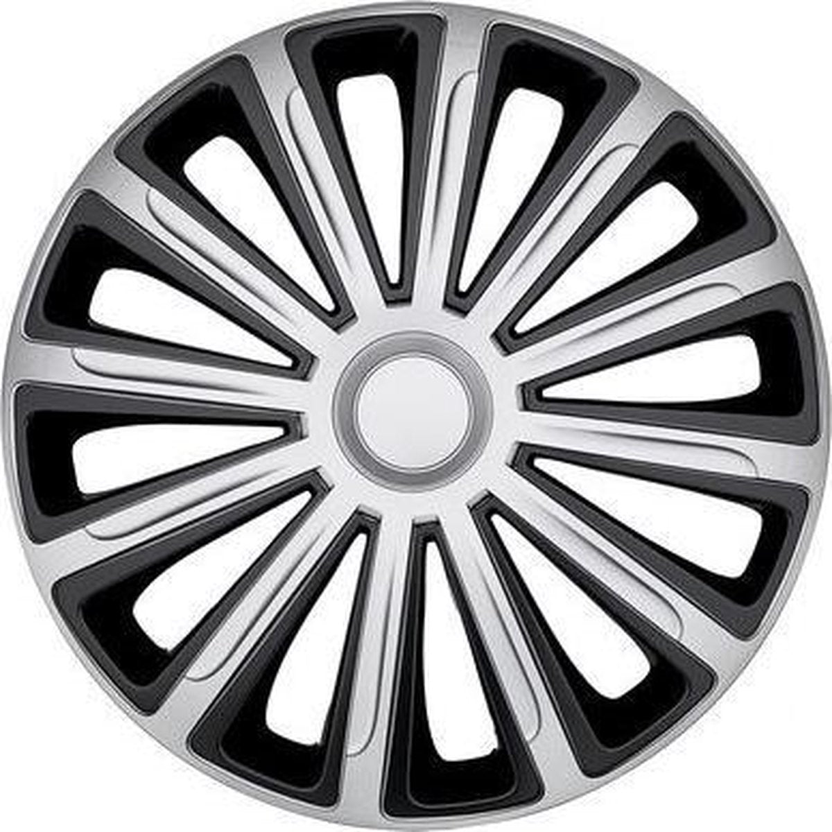 Auto plus Radkappen Alaska 14 Zoll ABS Silber Schwarz 4er Set