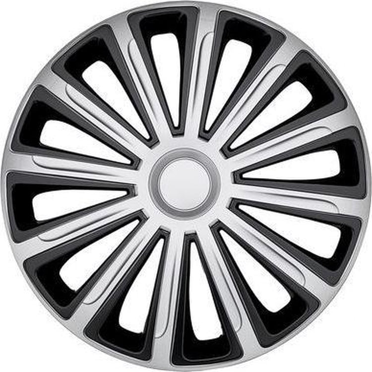 Auto plus Radkappen Alaska 14 Zoll ABS Silber Schwarz 4er Set