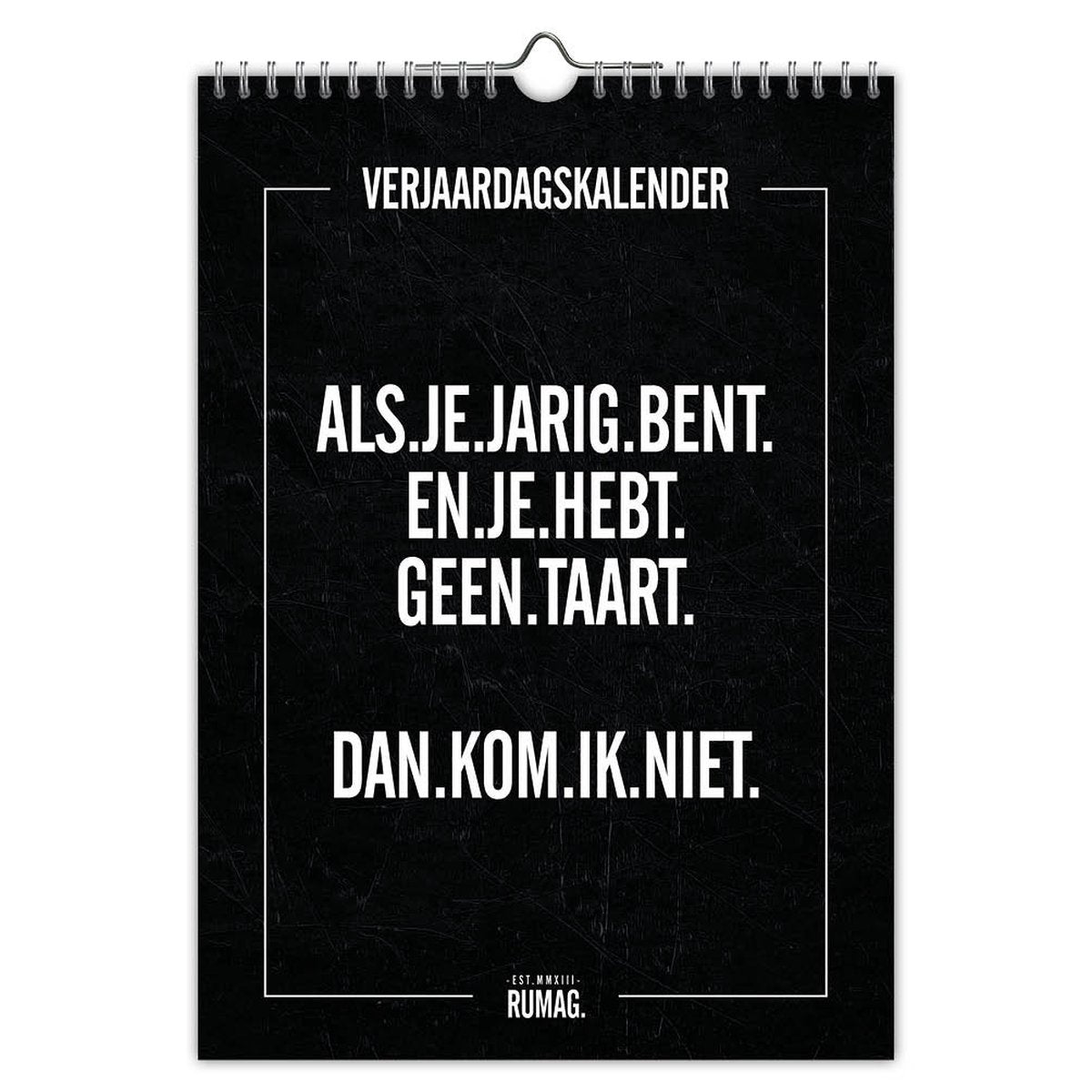 Rumag Geburtstagskalender - A4