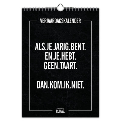 Rumag Geburtstagskalender - A4