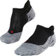 Falke ru4 Invisible Anti-Blister Baumwoll-Funktionsmaterial Laufsocken Herren Schwarz – Größe 46-48