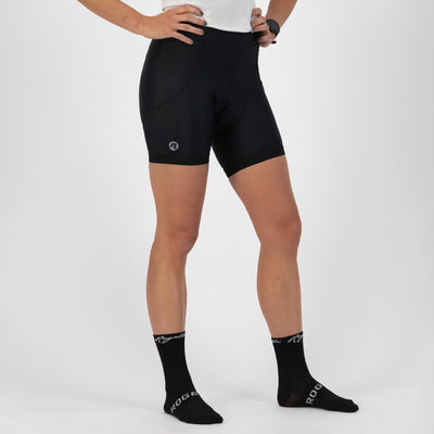 Rogelli Core kurze Radhose – Damen – Schwarz – Größe XS