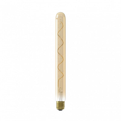 Calex-Filamentröhren-LED-Lampe – E27 – T32-Lichtquelle Gold – 3,8 W – dimmbar