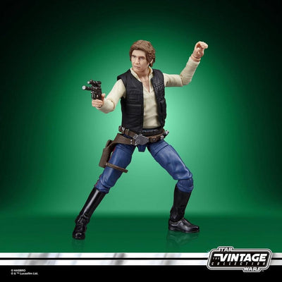 Hasbro Star Wars Episode IV Vintage Collection Actionfigur Han Solo 10 cm große Actionfigur