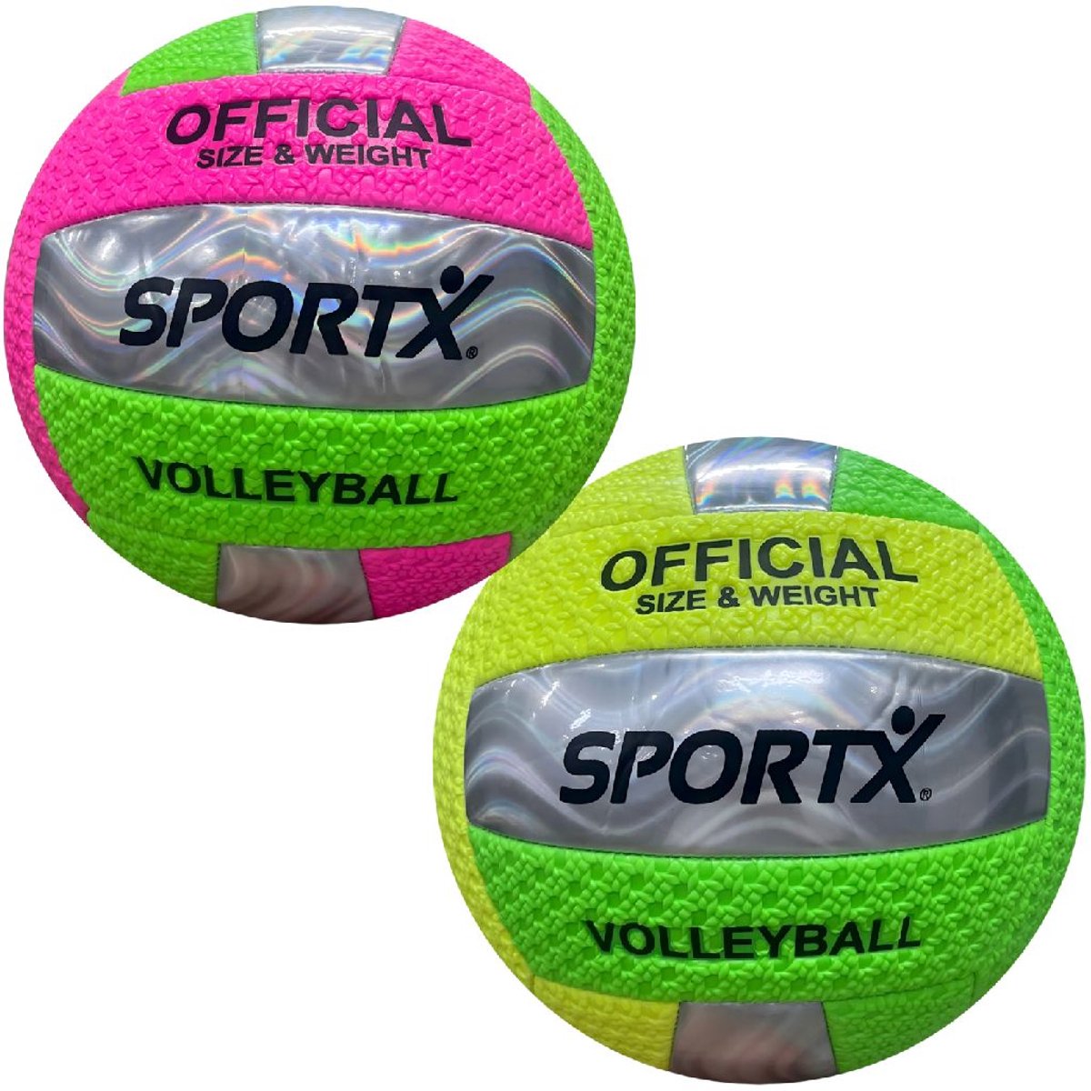 Sportx Beachvolleyball-Spielzeugball aus Metall für Kinder.