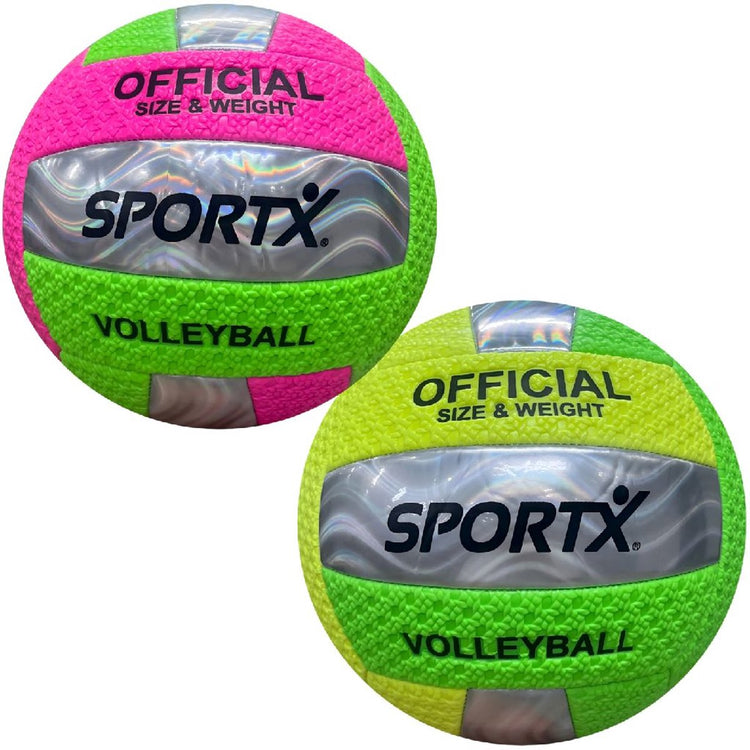 Sportx Beachvolleyball-Spielzeugball aus Metall für Kinder.