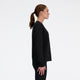 New Balance Sport Essential Langarm-Sportpullover für Damen – Schwarz