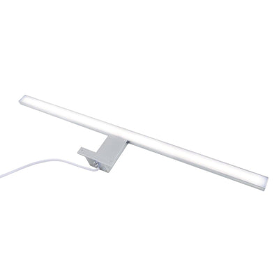 Briloner dünn - LED-Spiegellampe - Spiegelbeleuchtung Badezimmer - neutralweißes Licht 4.000k - 8w - 900 lm - Chrom - 60cm