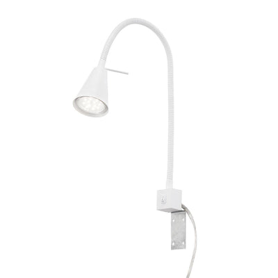 Briloner tuso - Wandleuchte - Nachttischleuchte - inkl. warmweißes Licht 3.000 K – GU10 – Weiß – Metall – 40,3 x 21,7 x 5,8 cm