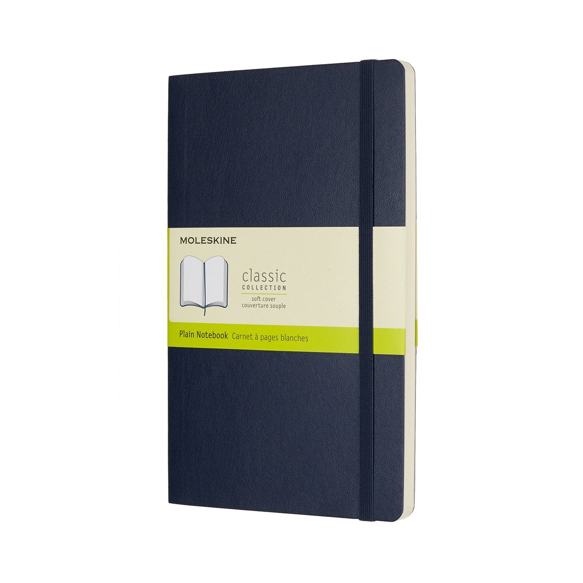 Klassisches Moleskine-Notizbuch – groß – Softcover – leer – Saphirblau