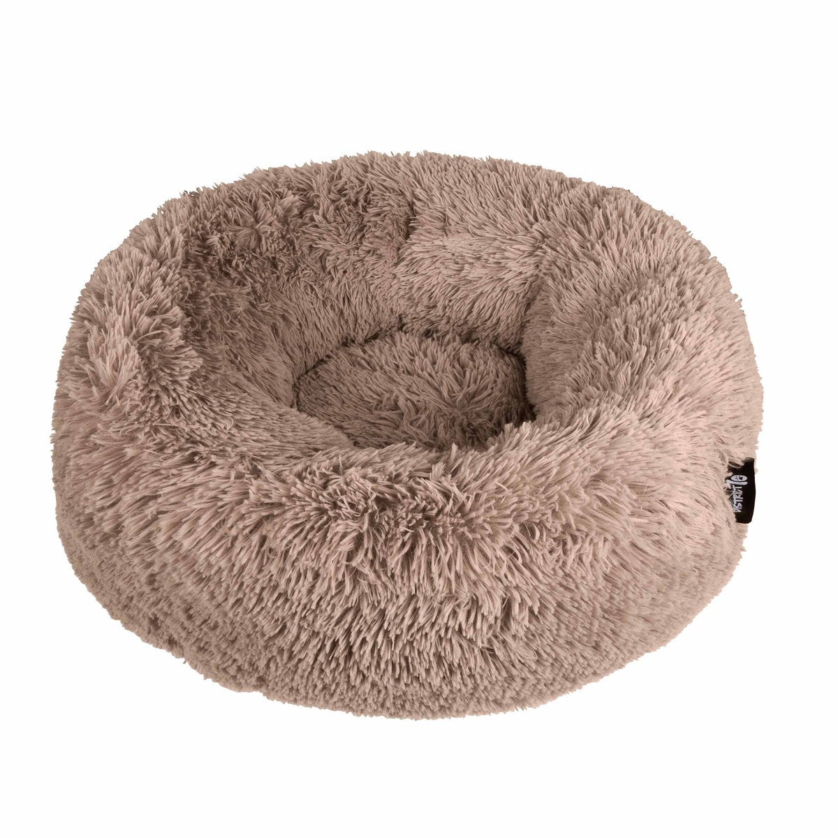 District 70 Fuzz Donut Hundebett – Mocca – mittel ø 60 cm