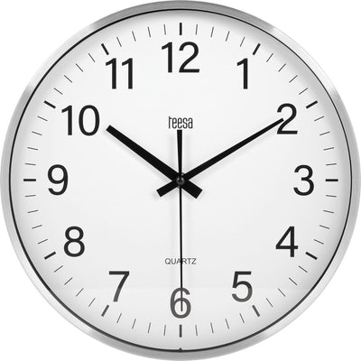 Teesa Wanduhr ø30cm Silber