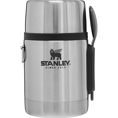 Stanley Adventure All-in-One-Lebensmittelbehälter mit Göffel 0,53 l – Thermos-Lunchbox hält 12 Stunden lang warm oder kalt – doppelwandige Isolierung – auslaufsicher – BPA-frei – Edelstahl