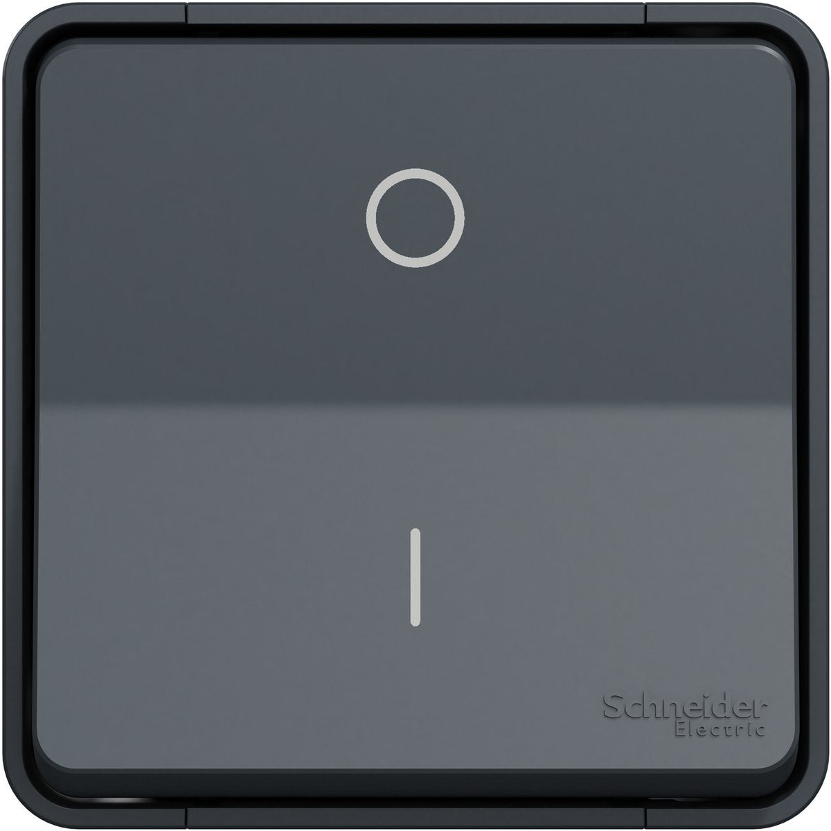 Schneider Electric Mureva Styl DIY – zweipoliger Schalter – Grau Anthrazit