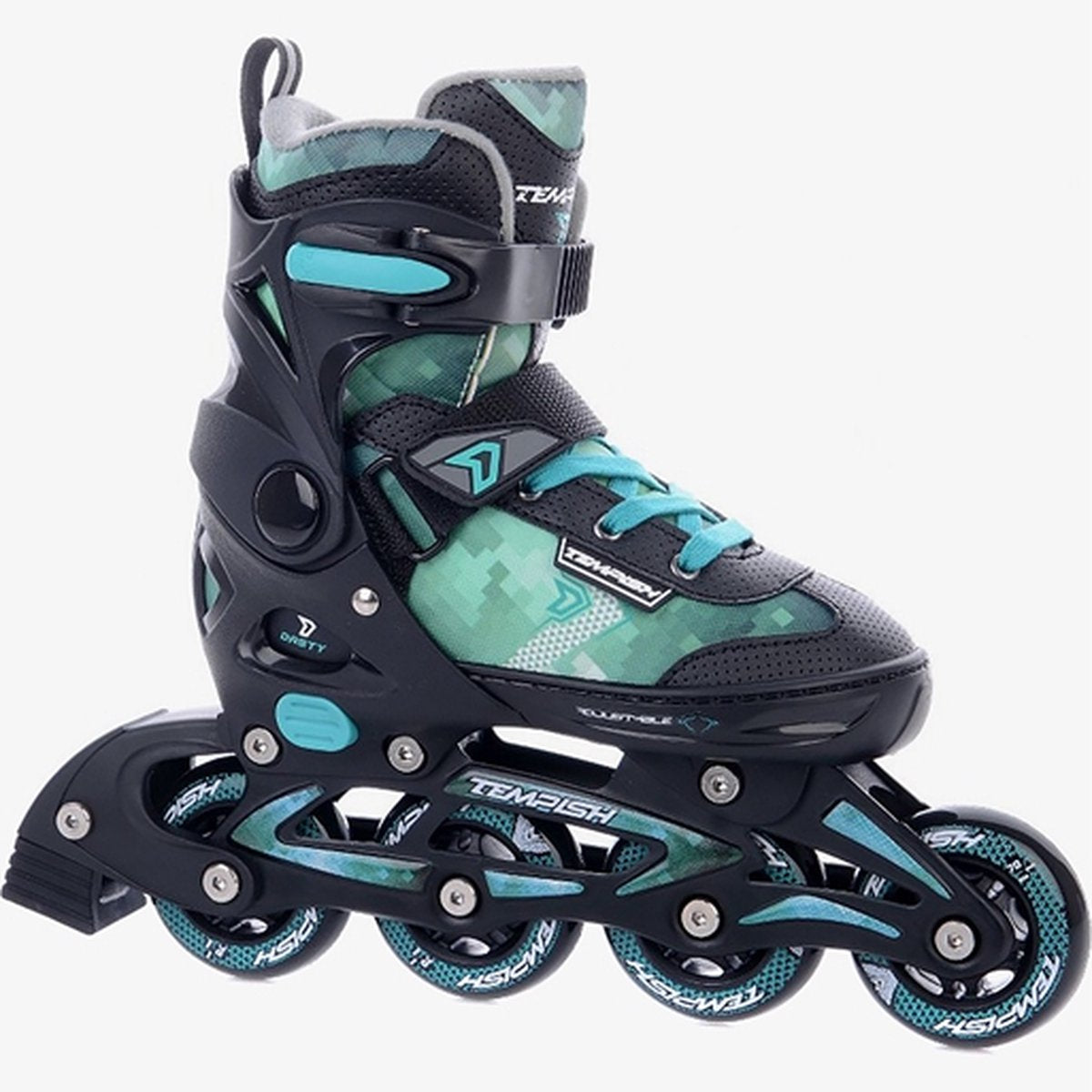 Inlineskates Dasty 82A Softboot grün Größe 37-40