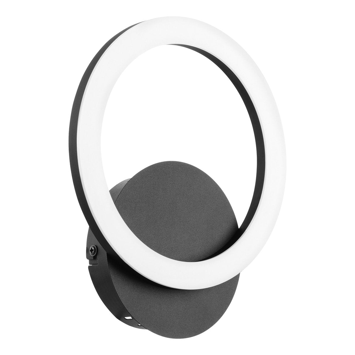 Eglo connect.z parrapos-z smarte Wandleuchte – 24 cm – Schwarz und Weiß – einstellbares weißes Licht – dimmbar – ZigBee