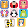Banana Panda - auf --go -Puzzle -Halb -Tiere - 16st.