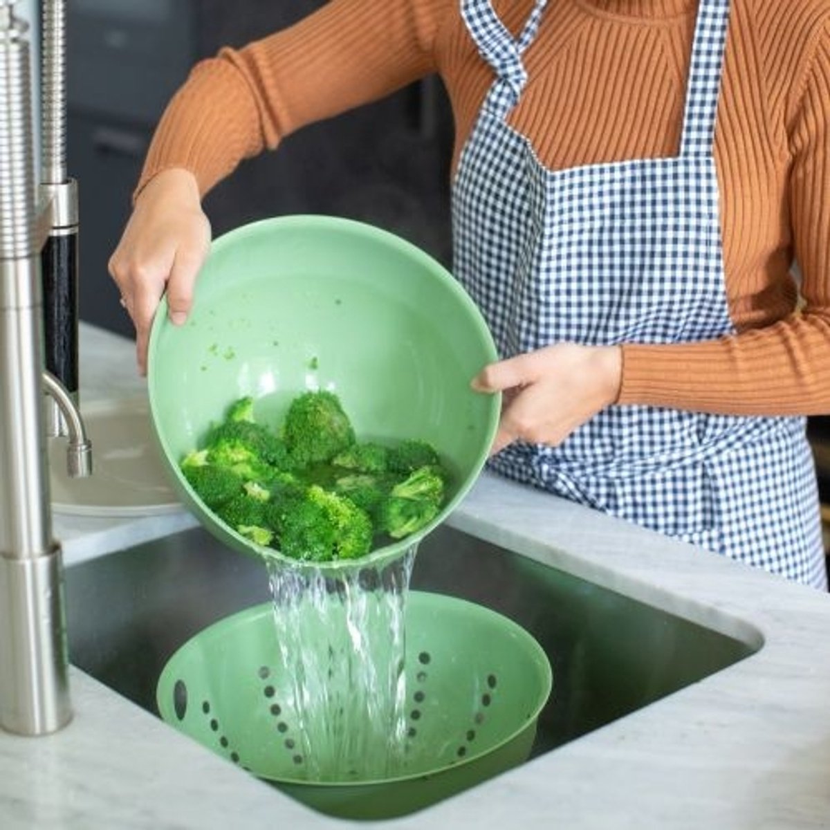 Koziol Schüssel, 5 l, Bio, Blattgrün - | Palsby l