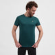 Rogelli Core Laufshirt Herren – Kurzarm – Blaugrün – S