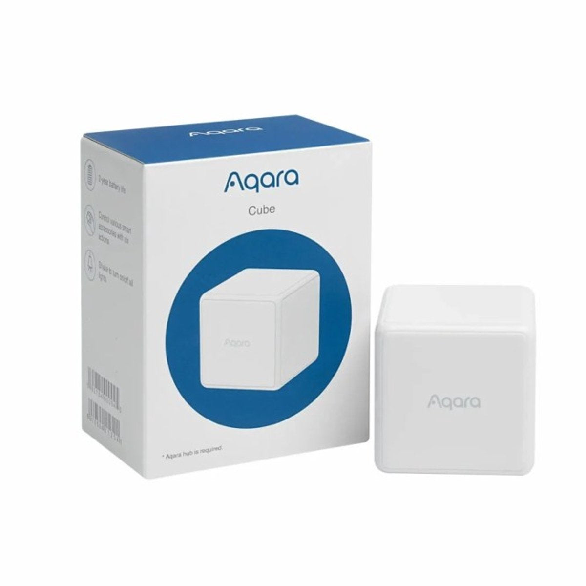 Aqara Smart Cube Controller – Smart Home-Steuerung – 6-Achsen-Smart Home-Fernbedienung – ZigBee