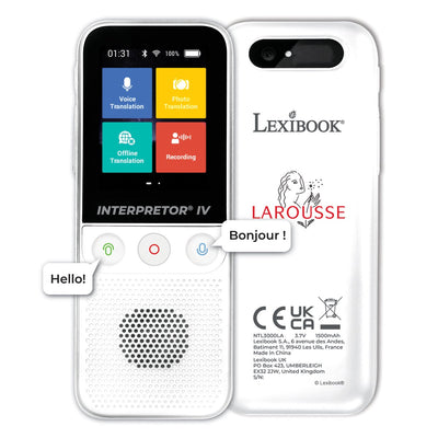 Lexibook Sprachübersetzer 138 Sprachen Larousse®