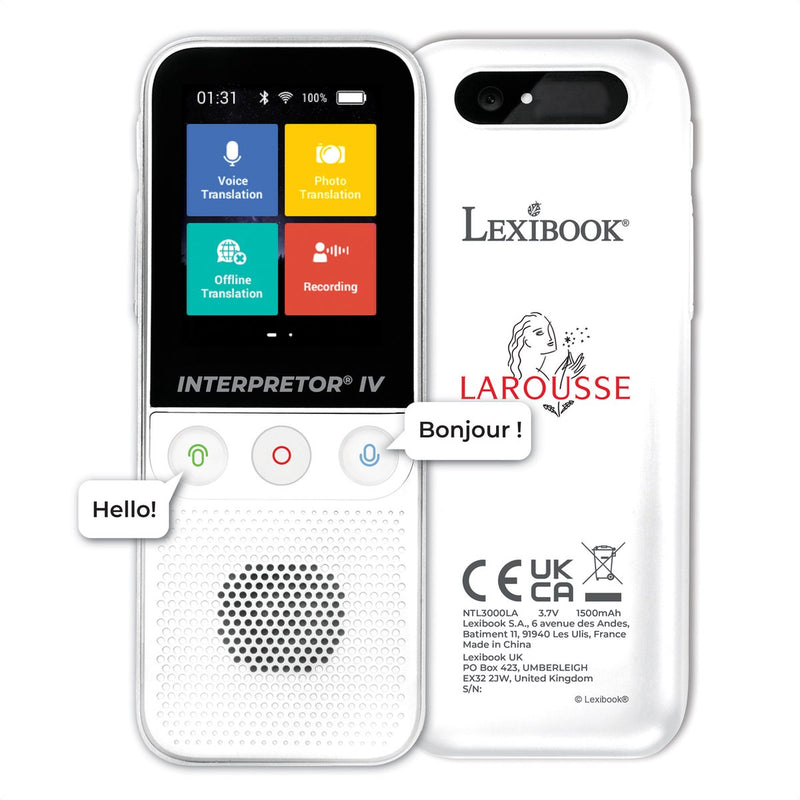 Lexibook Sprachübersetzer 138 Sprachen Larousse®