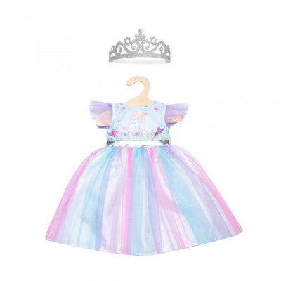 Heless Doll Kleidungsgebühr und Einhorn mit Krone, 35-45 cm