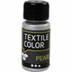 Kreativfirma Textil Farbabdeckung Textilfarbe Silberperle, 50 ml