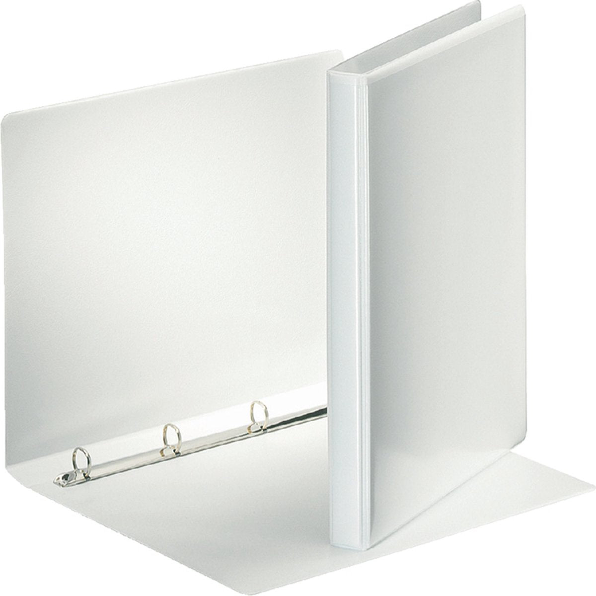 Esselte Panorama 4D-Ringbinder mit Einstecktasche – Rückenbreite 38 mm – Weiß