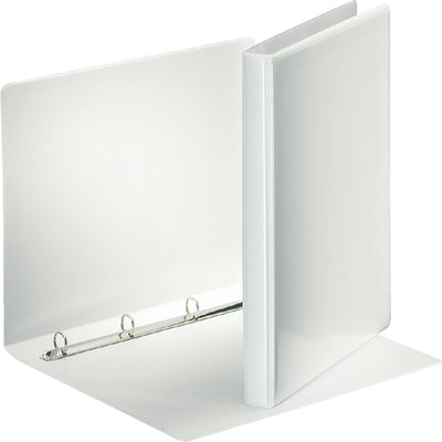Esselte Panorama 4D-Ringbinder mit Einstecktasche – Rückenbreite 38 mm – Weiß