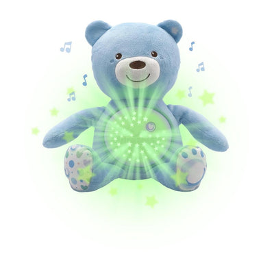 Chicco Kuscheltierprojektor Baby Bär erste Träume blau