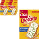 Luftige Cracker von Liga Cracotte, reich an Ballaststoffen, 6 x 250 g – Cracker – Brotersatz – reich an Ballaststoffen – Frühstück