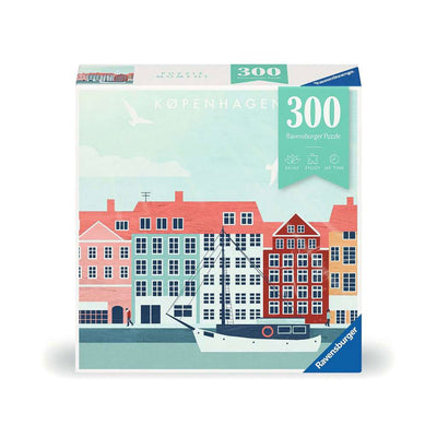 Ravensburger Erwachsenenpuzzle 300 Teile – Kopenhagen
